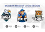 design mascot logo for esports and gaming